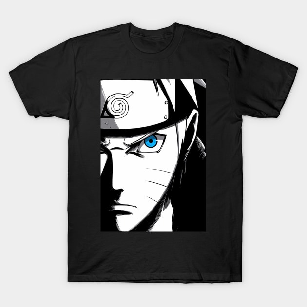 Anime face T-Shirt by Kalpataru